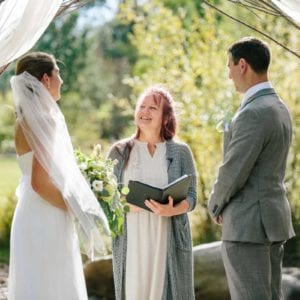 outdoor wedding at Romantic RiverSong